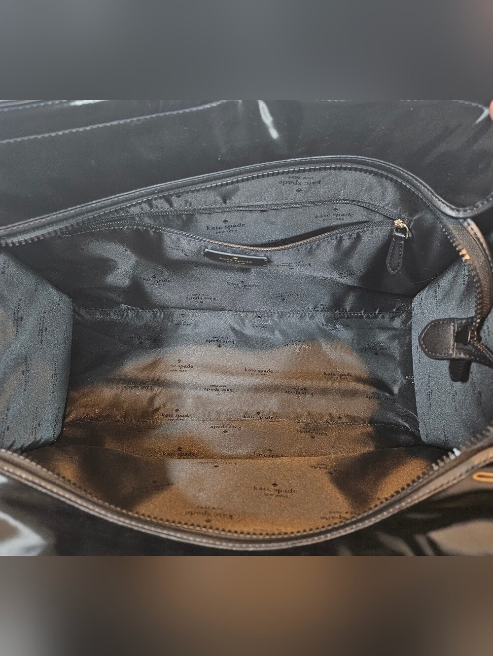 Black Quilted Tote Bag Kate Spade - Picture 3 of 12